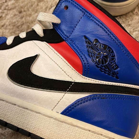 Nike Air Jordan 1, Retro OG “Red, white, Blue, Black” size 13 US - Picture 4 of 4